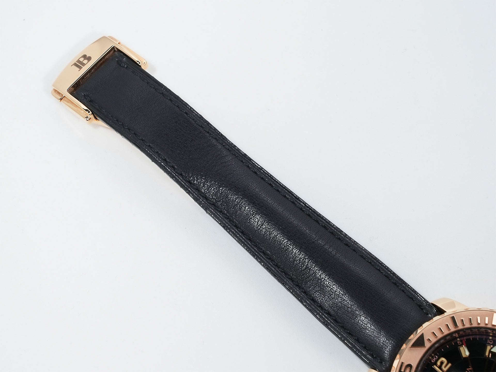 ブランパン フィフティ ファゾムス Ref.2200-3630-63B イエローゴールド ブラック文字盤 中古 o7bm3jih