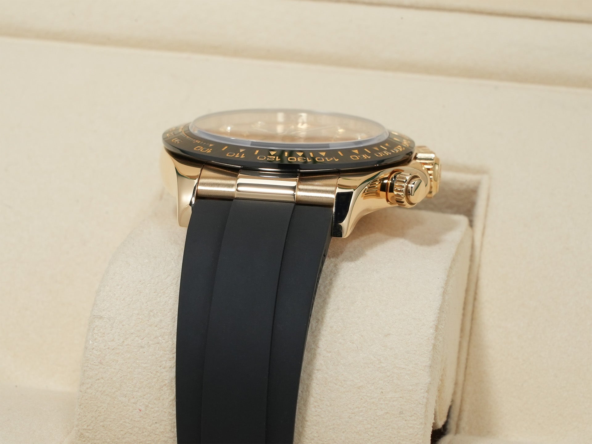 ロレックス デイトナ Ref.116518LNG イエローゴールド シャンパンx8Pダイヤ文字盤 美中古 8g9cu8n4