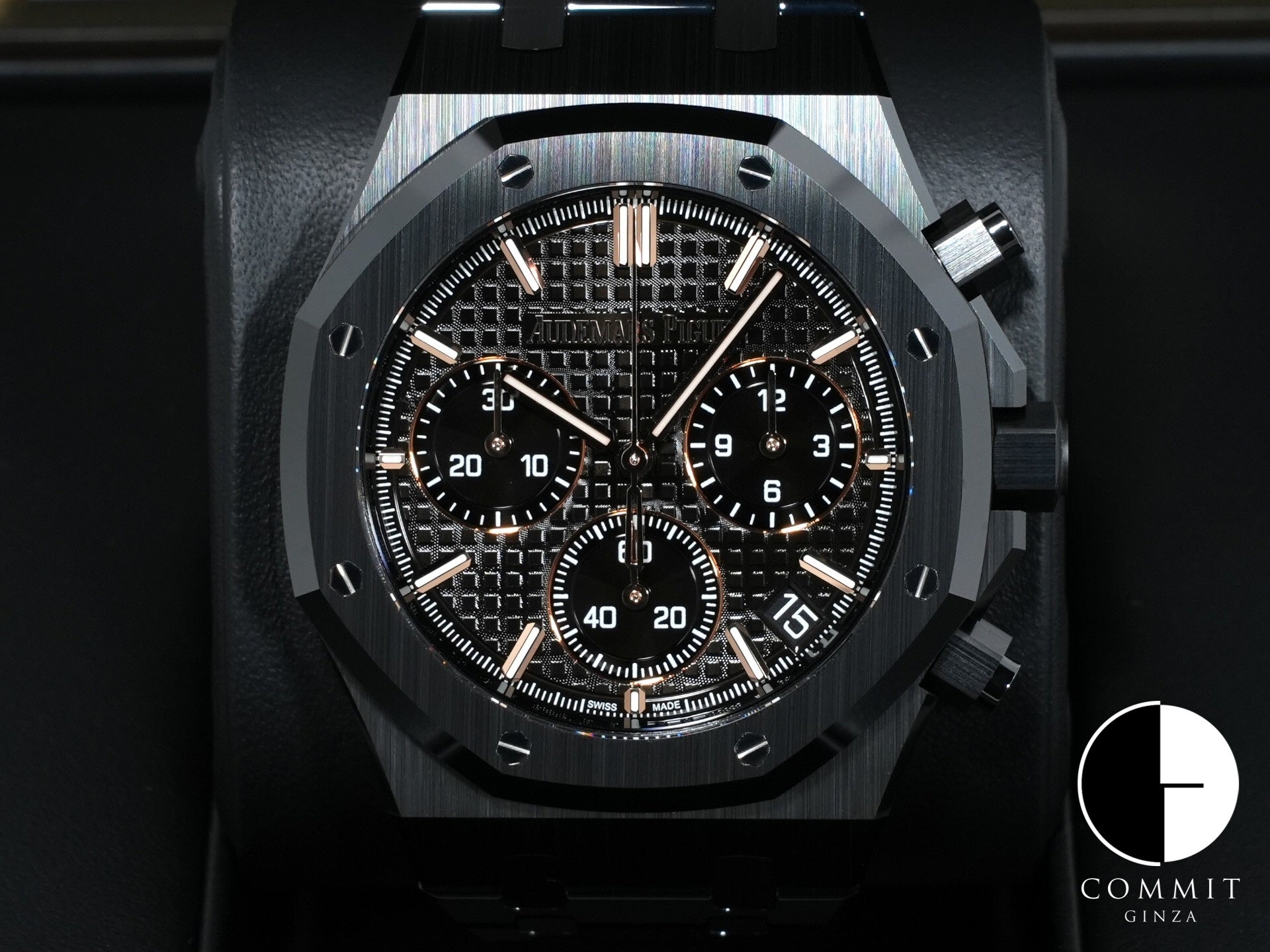 オーデマピゲ ロイヤルオーク クロノグラフ Ref.26240CE.OO.1225CE.02 ブラックセラミック ブラック文字盤 未使用 jyt2kr4u