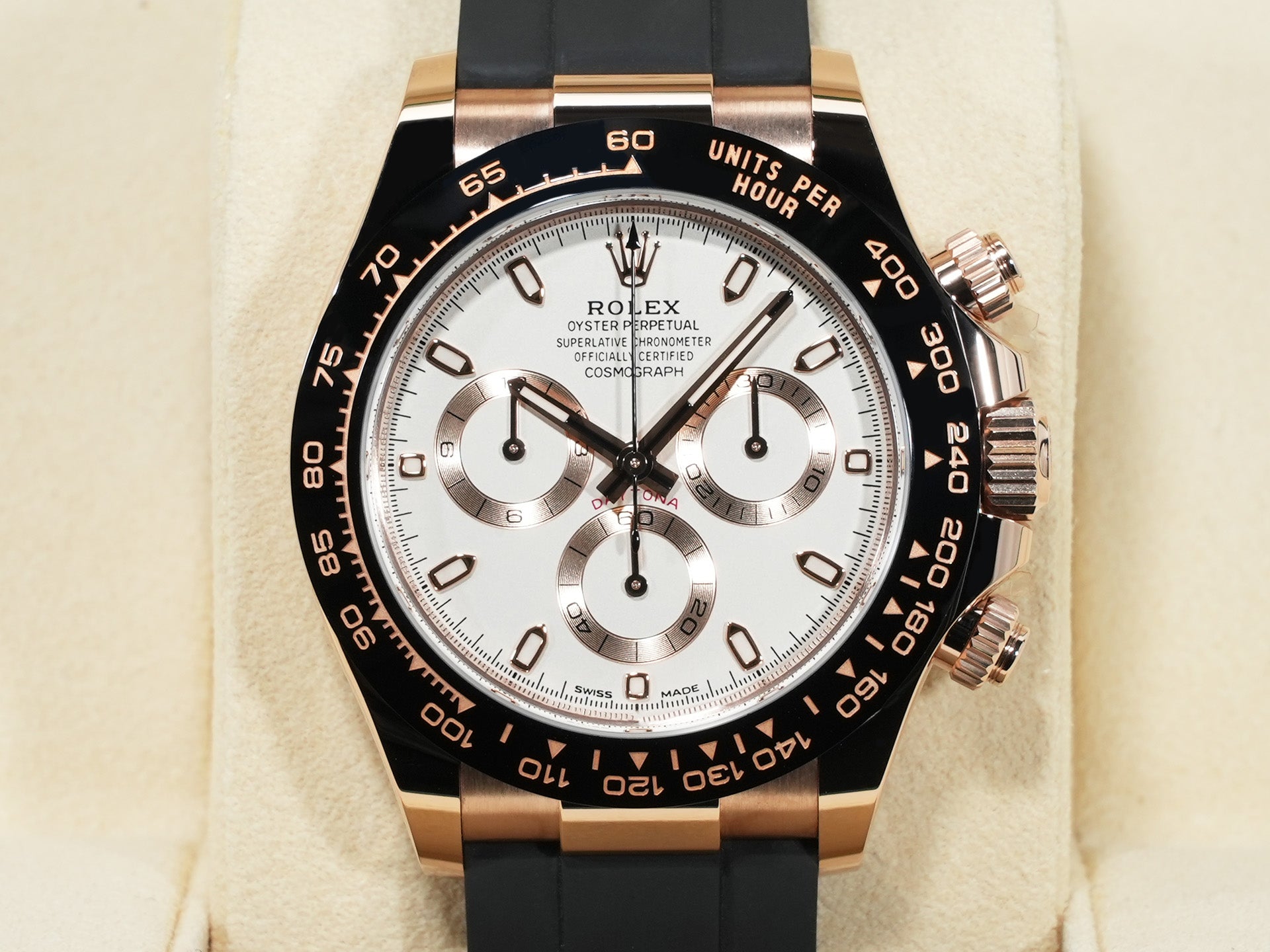 ロレックス デイトナ Ref.116515LN エバーローズゴールド アイボリー文字盤 中古 63th5ry4