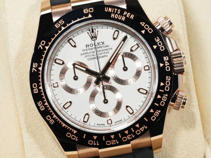 ロレックス デイトナ Ref.116515LN エバーローズゴールド アイボリー文字盤 中古 63th5ry4