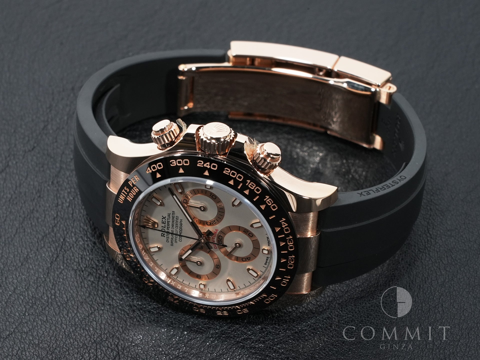 ロレックス デイトナ Ref.116515LN エバーローズゴールド アイボリー文字盤 中古 63th5ry4