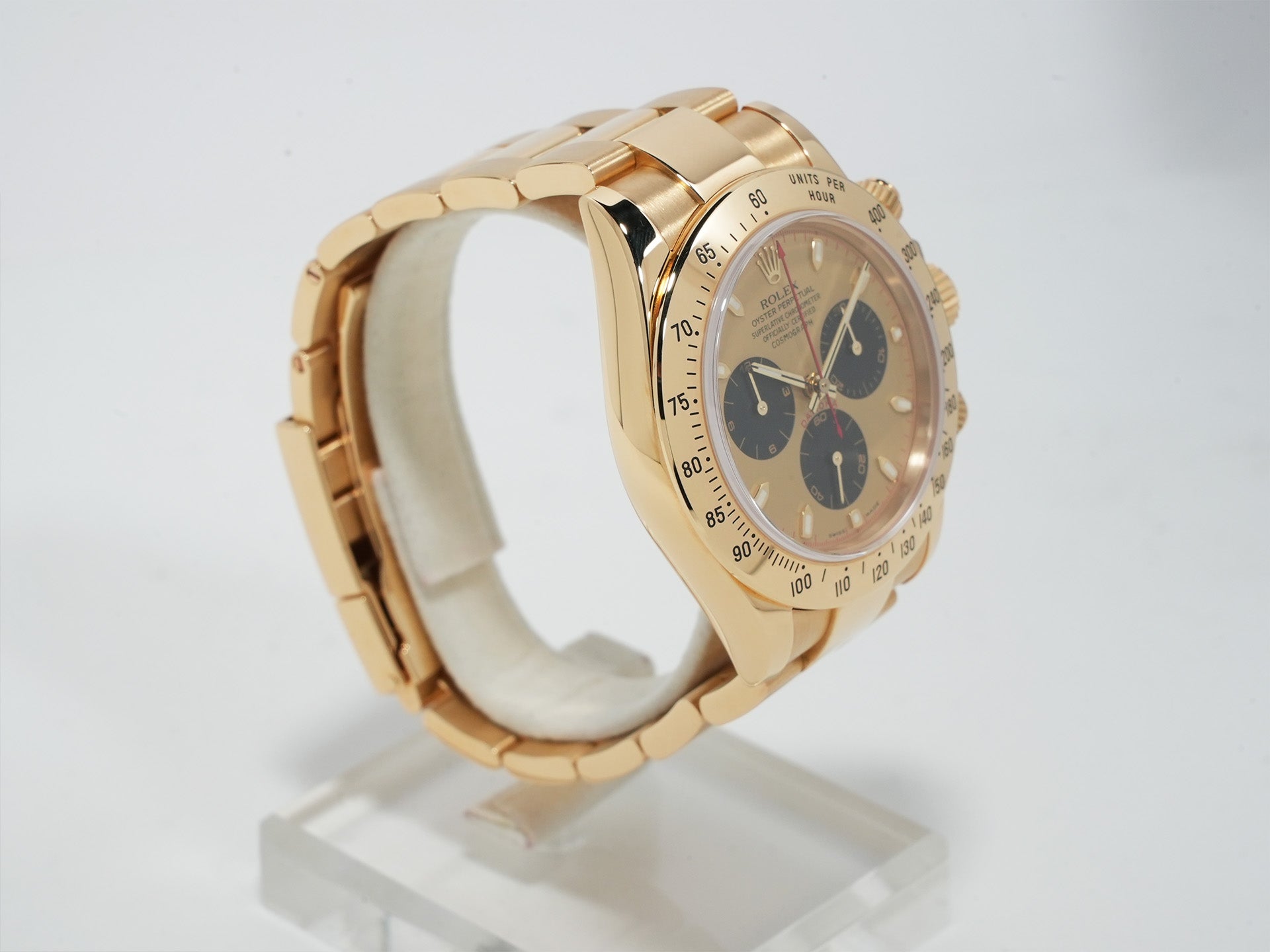 ロレックス デイトナ Ref.116528 イエローゴールド シャンパンxブラック文字盤 美中古 ndjbhqcw