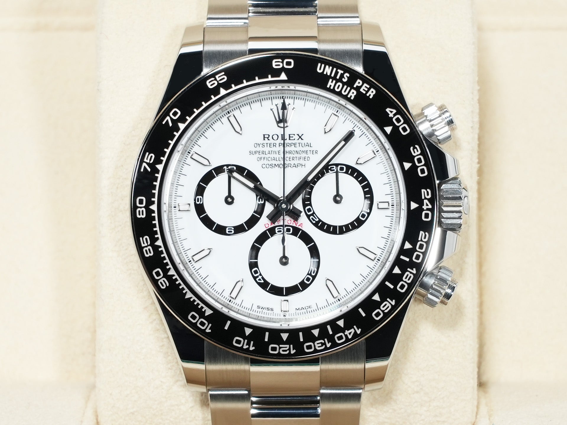 ロレックス デイトナ Ref.126500LN ステンレススチール ホワイト文字盤 中古 dheegd4x