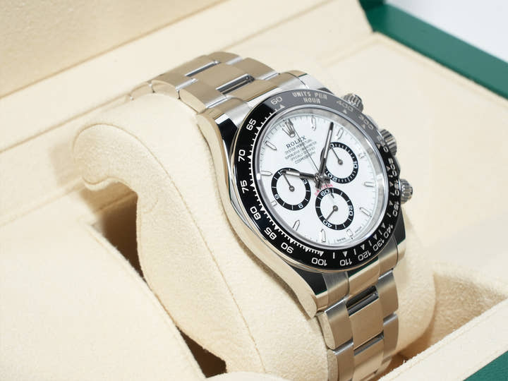 ロレックス デイトナ Ref.126500LN ステンレススチール ホワイト文字盤 中古 dheegd4x