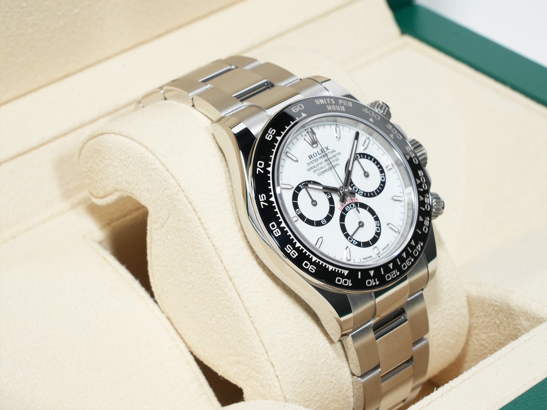 ロレックス デイトナ Ref.126500LN ステンレススチール ホワイト文字盤 中古 dheegd4x