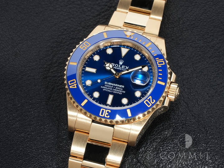 ロレックス サブマリーナー デイト Ref.126618LB イエローゴールド ブルー文字盤 中古 4xyc5bkp