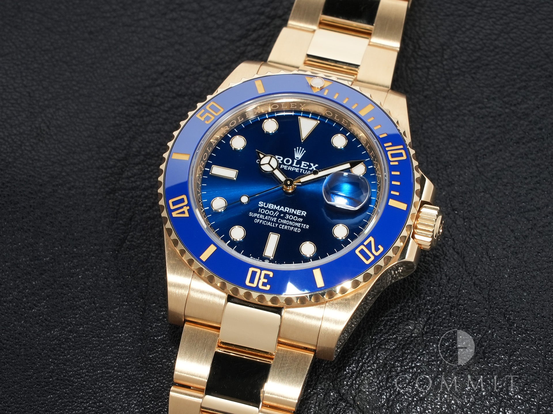 ロレックス サブマリーナー デイト Ref.126618LB イエローゴールド ブルー文字盤 中古 4xyc5bkp