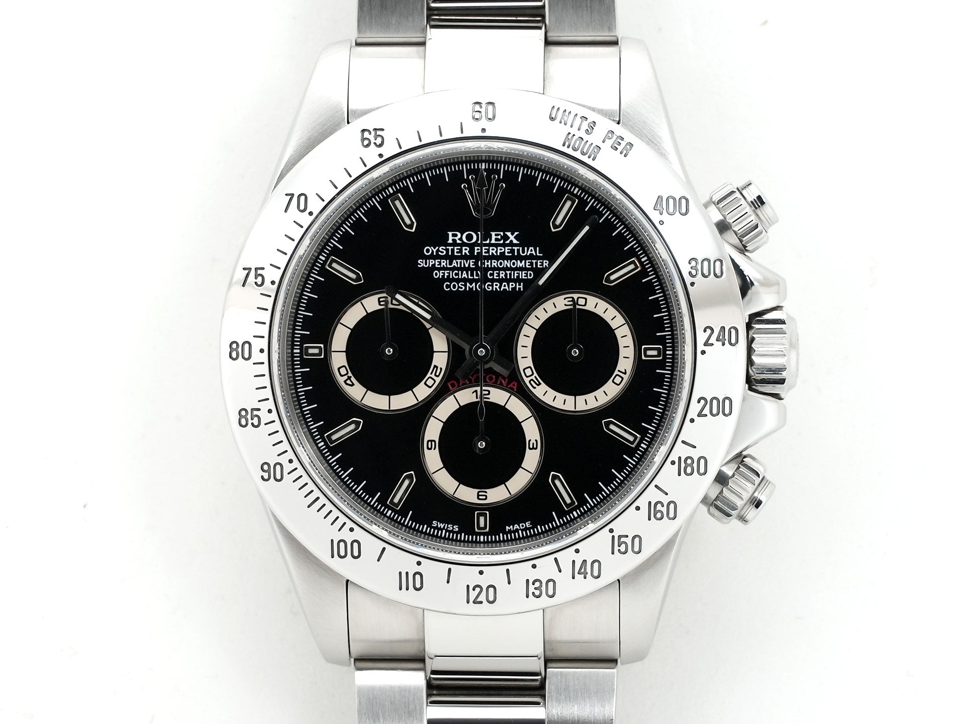 ロレックス デイトナ エルプリメロ Ref.16520 ステンレススチール ブラック文字盤 中古 nqf7t42c