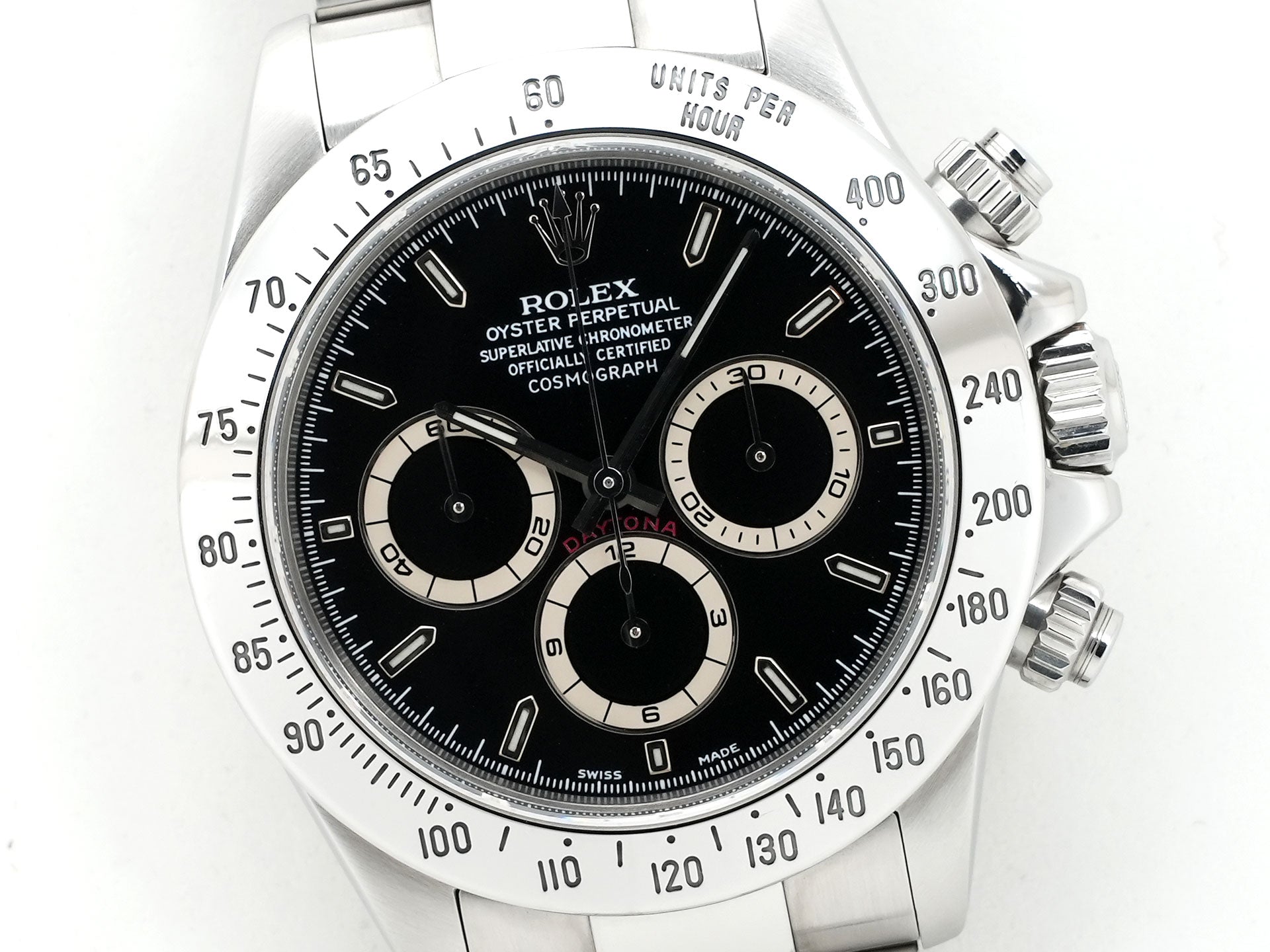 ロレックス デイトナ エルプリメロ Ref.16520 ステンレススチール ブラック文字盤 中古 nqf7t42c