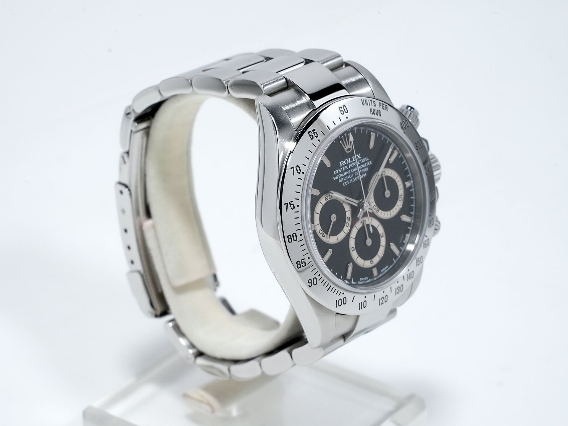 ロレックス デイトナ エルプリメロ Ref.16520 ステンレススチール ブラック文字盤 中古 nqf7t42c