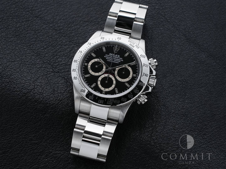 ロレックス デイトナ エルプリメロ Ref.16520 ステンレススチール ブラック文字盤 中古 nqf7t42c