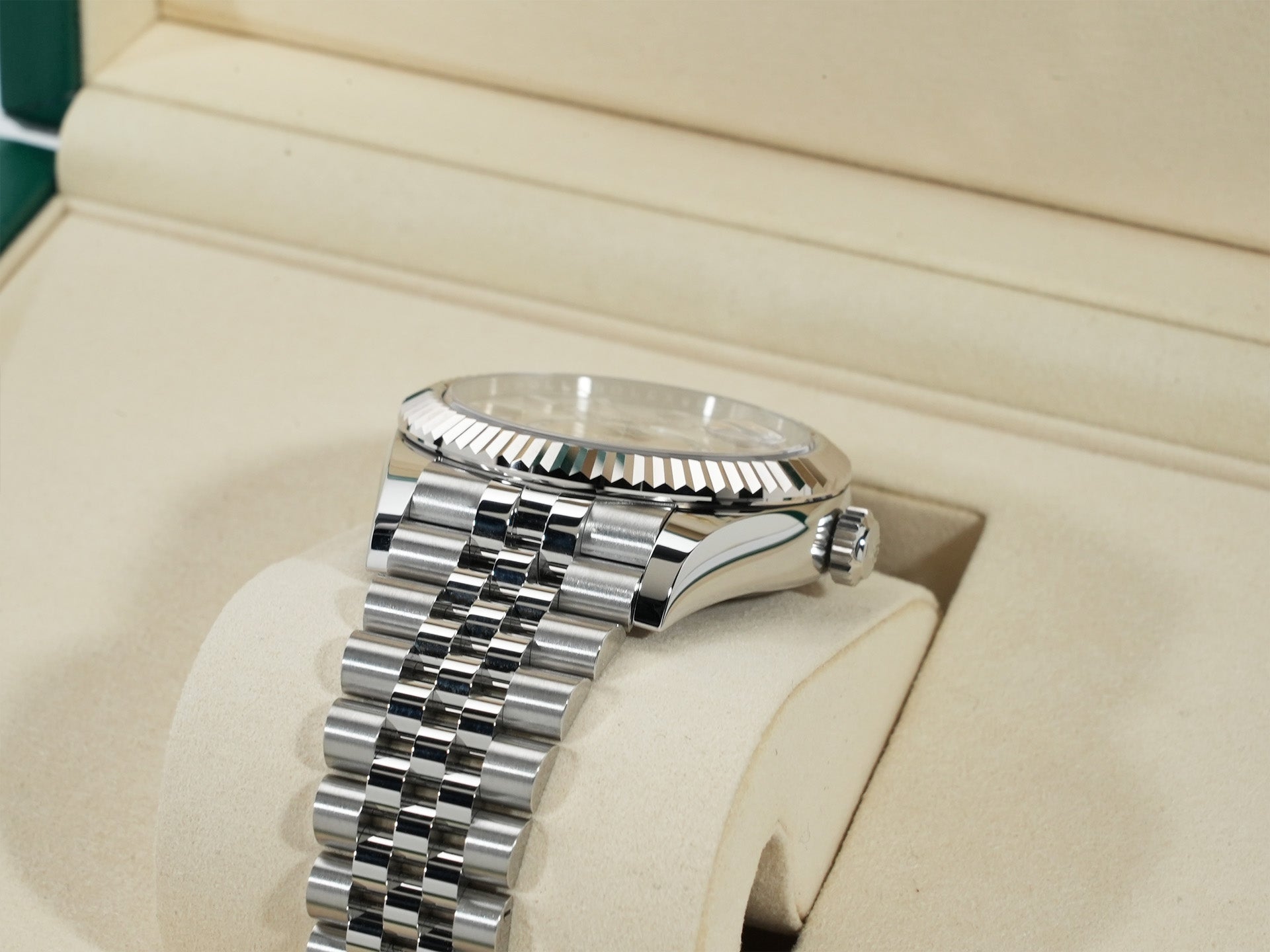 ロレックス スカイドゥエラー Ref.336934 ステンレススチール/ホワイトゴールド ホワイト文字盤 ジュビリーブレスレット 美品 ztkaigzu