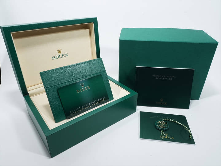 ロレックス スカイドゥエラー Ref.336934 ステンレススチール/ホワイトゴールド ホワイト文字盤 ジュビリーブレスレット 美品 ztkaigzu