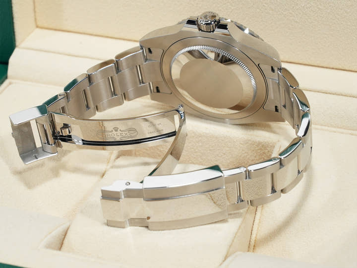 ロレックス GMTマスターII Ref.126710BLRO ステンレススチール ブラック文字盤 オイスターブレスレット 美中古 wagpufvt