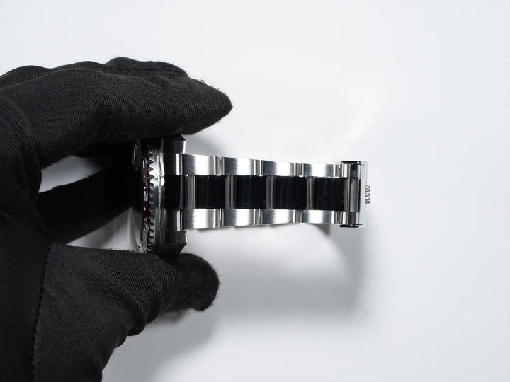 ロレックス GMTマスターII Ref.126710BLRO ステンレススチール ブラック文字盤 オイスターブレスレット 美中古 wagpufvt