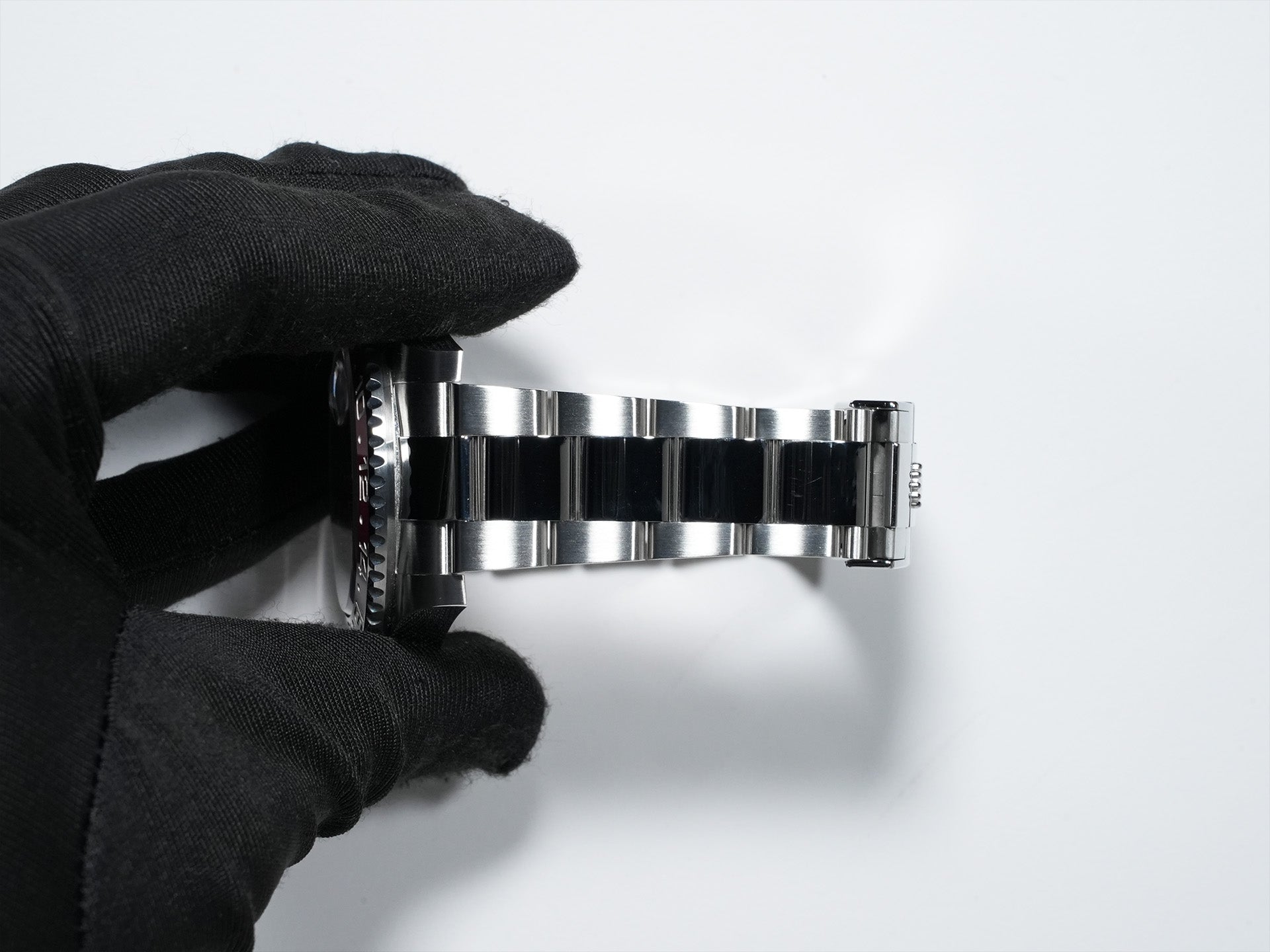 ロレックス GMTマスターII Ref.126710BLRO ステンレススチール ブラック文字盤 オイスターブレスレット 美中古 wagpufvt