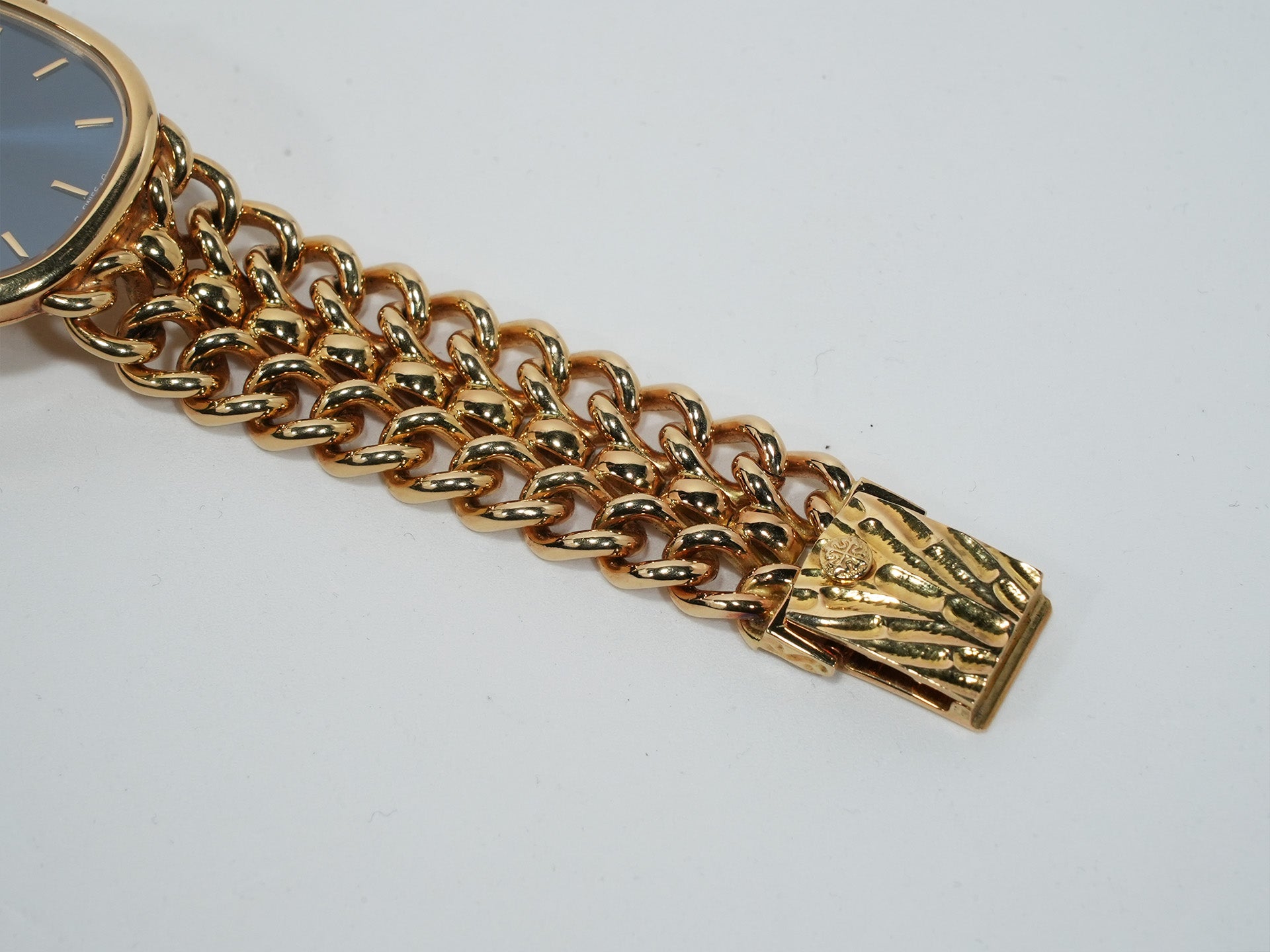 パテックフィリップ ゴールデンエリプス Ref.3738/119 イエローゴールド ブルー文字盤 中古 ee5h2r4i