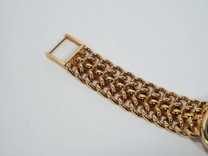 パテックフィリップ ゴールデンエリプス Ref.3738/119 イエローゴールド ブルー文字盤 中古 ee5h2r4i