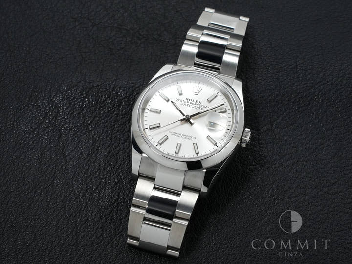 Rolex Datejust 36 Ref. 126200 Stainless Steel Silver Dial Oyster Bracelet Excellent Condition 9ipwviad