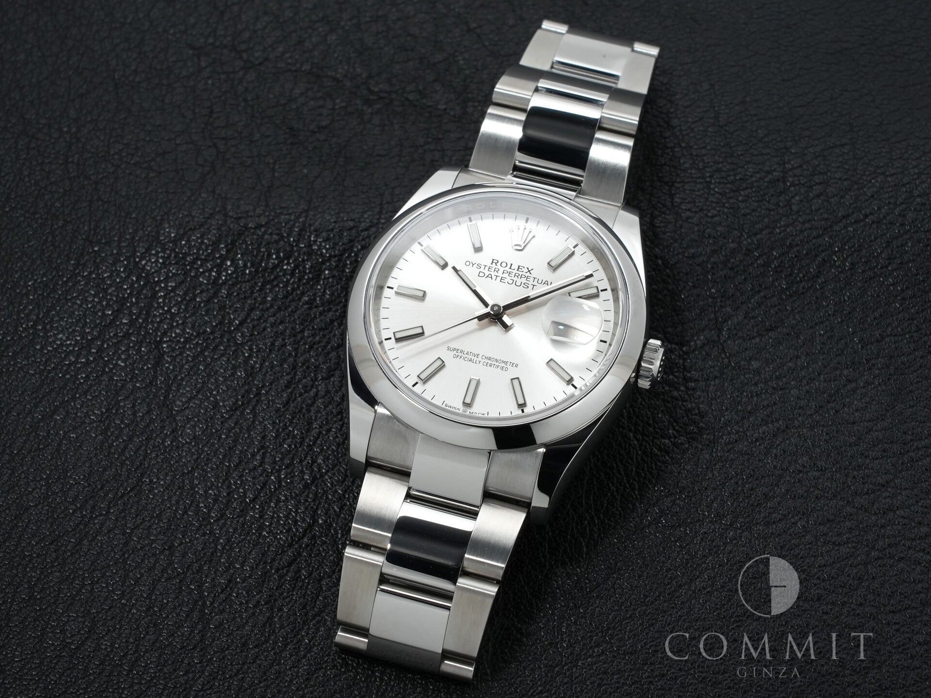 Rolex Datejust 36 Ref. 126200 Stainless Steel Silver Dial Oyster Bracelet Excellent Condition 9ipwviad