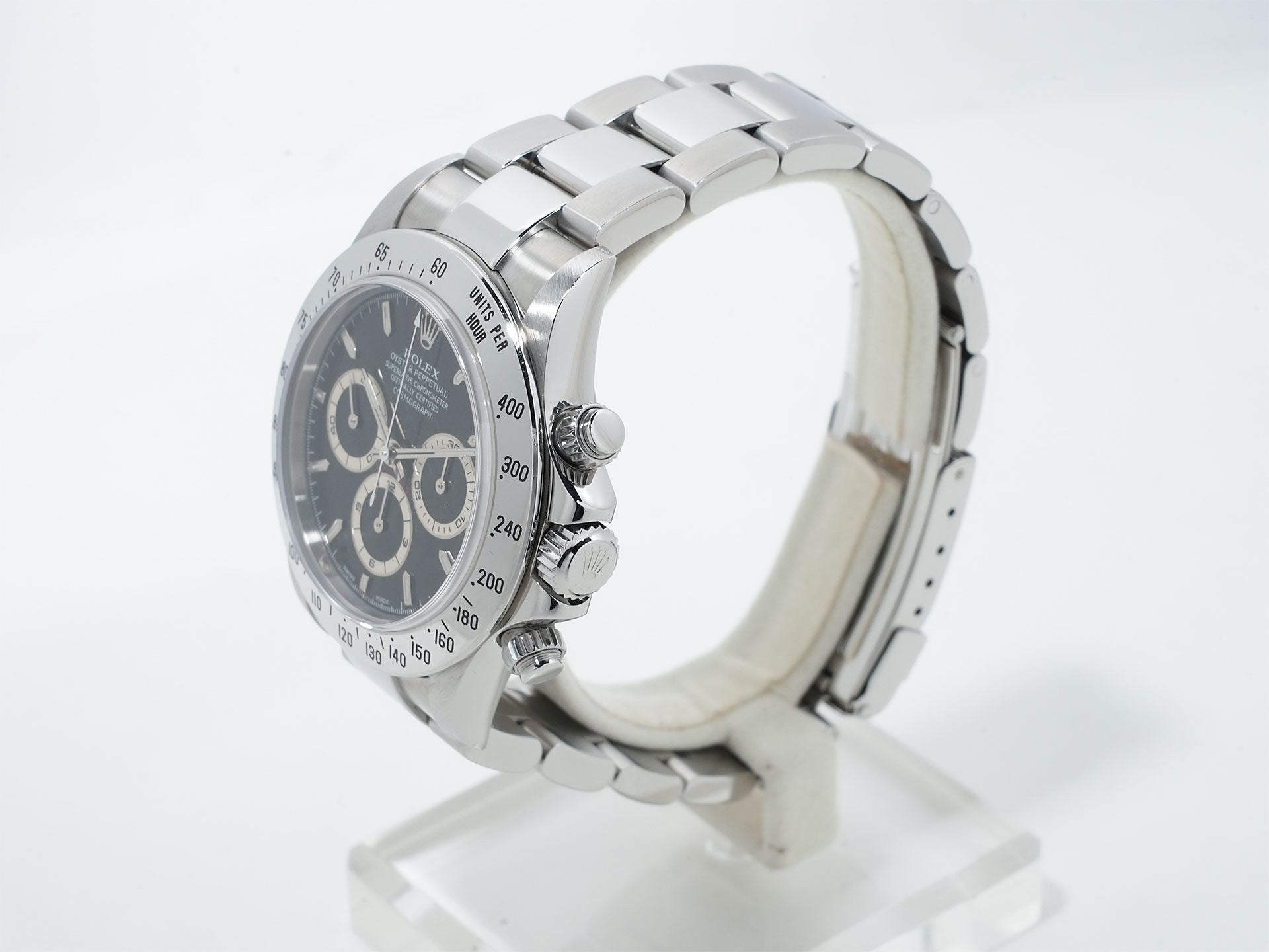 Rolex Daytona El Primero Ref. 16520 Stainless Steel Black Dial Excellent Condition bu4pc463