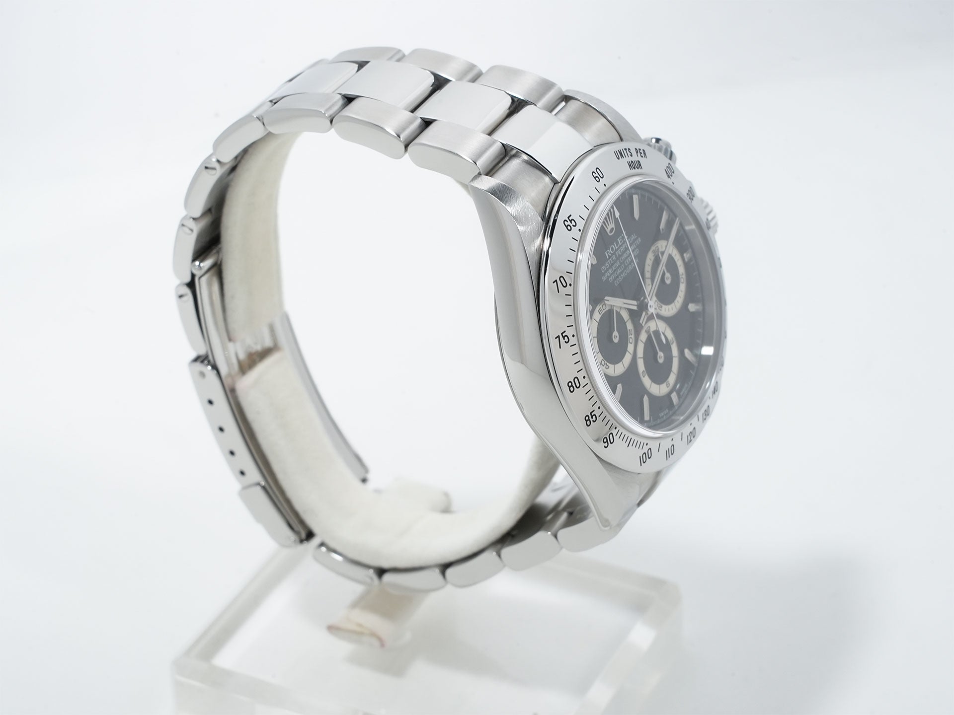 Rolex Daytona El Primero Ref. 16520 Stainless Steel Black Dial Excellent Condition bu4pc463