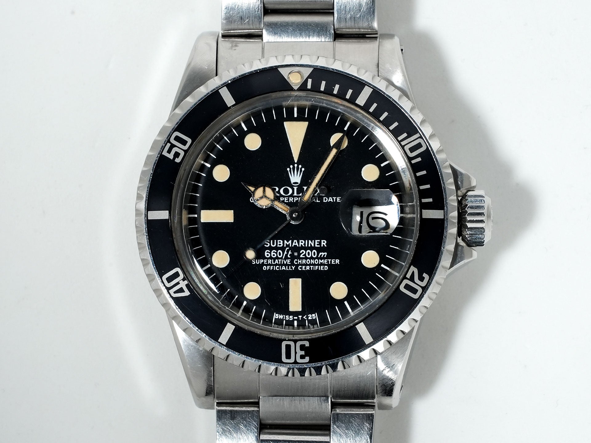 ロレックス サブマリーナー デイト Ref.1680 ステンレススチール ブラック文字盤 中古 i9idazs4