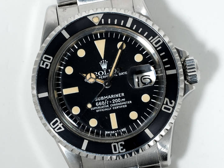 Rolex Submariner Date Ref. 1680 Stainless Steel Black Dial Pre-owned i9idazs4