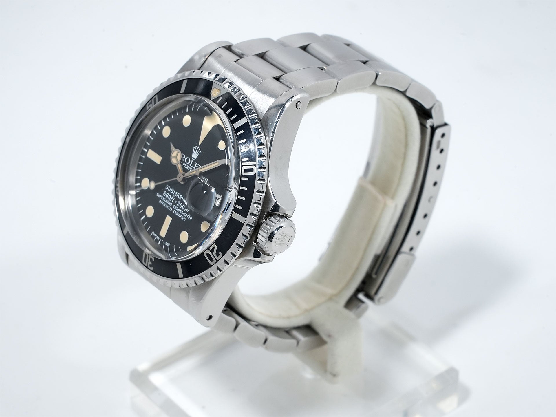 Rolex Submariner Date Ref. 1680 Stainless Steel Black Dial Pre-owned i9idazs4