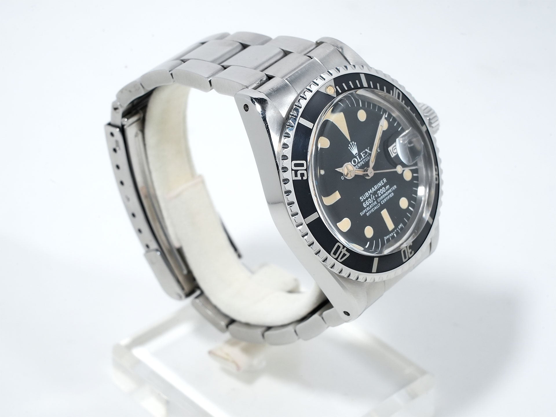 Rolex Submariner Date Ref. 1680 Stainless Steel Black Dial Pre-owned i9idazs4
