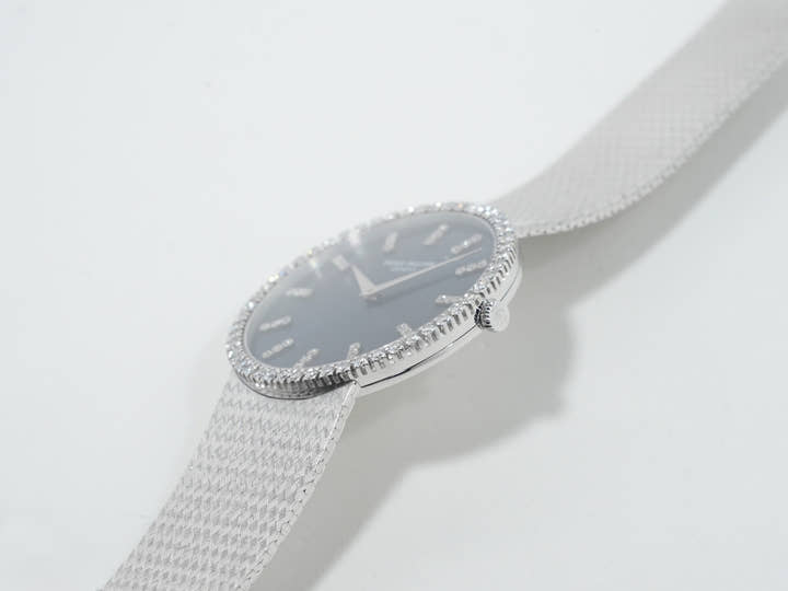 パテックフィリップ カラトラバ Ref.3759/1 ホワイトゴールド ブルー文字盤 美中古 osv2jaws