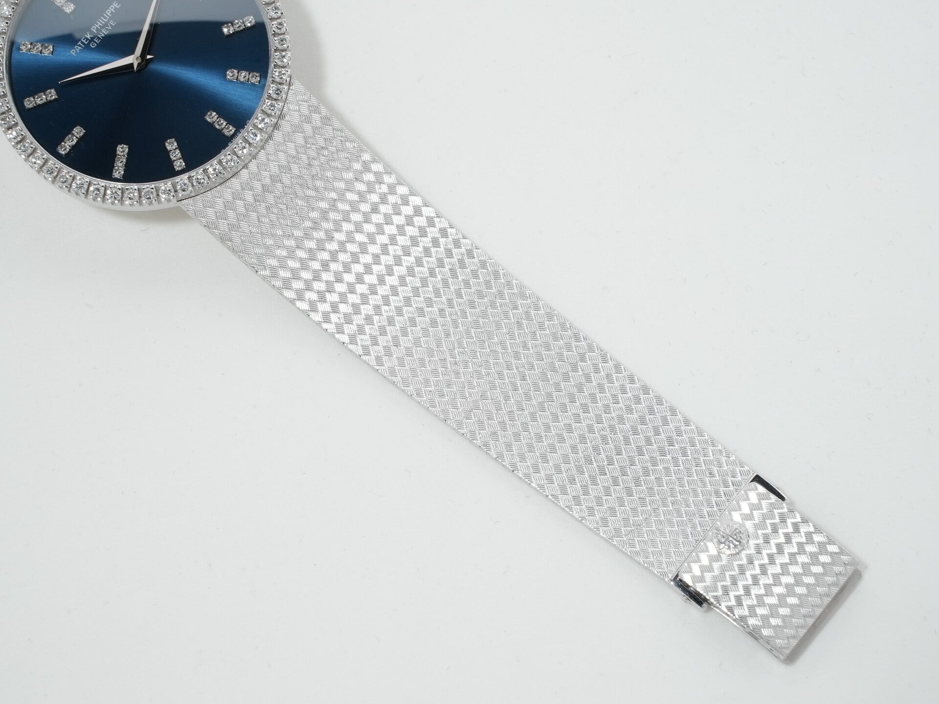 パテックフィリップ カラトラバ Ref.3759/1 ホワイトゴールド ブルー文字盤 美中古 osv2jaws