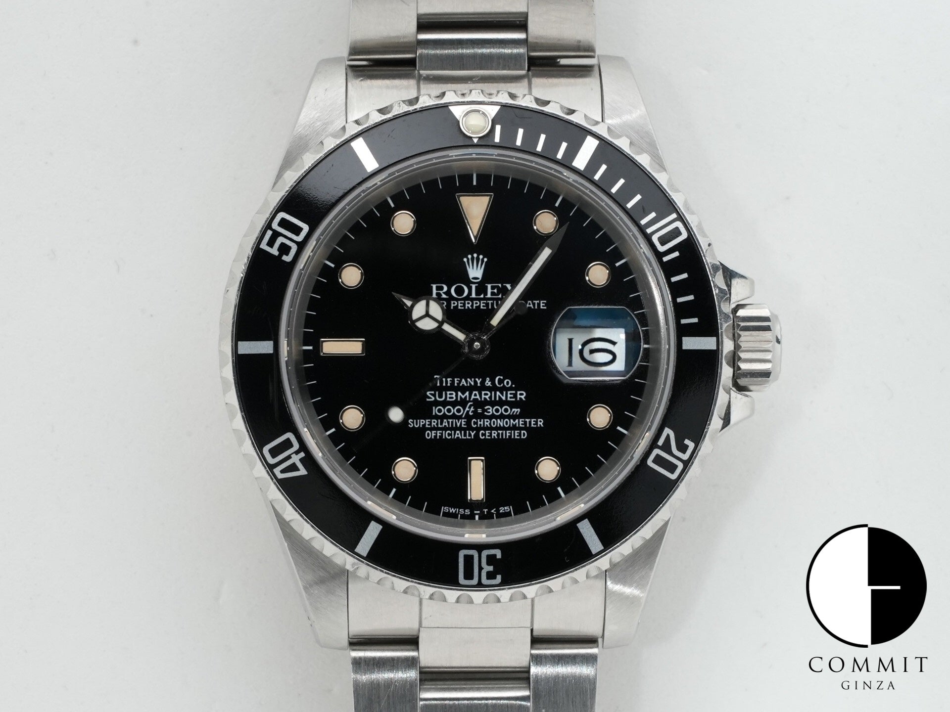ロレックス サブマリーナー デイト TIFFANY&CO. Ref.16610 ステンレススチール ブラック文字盤 中古 rf88vpo4