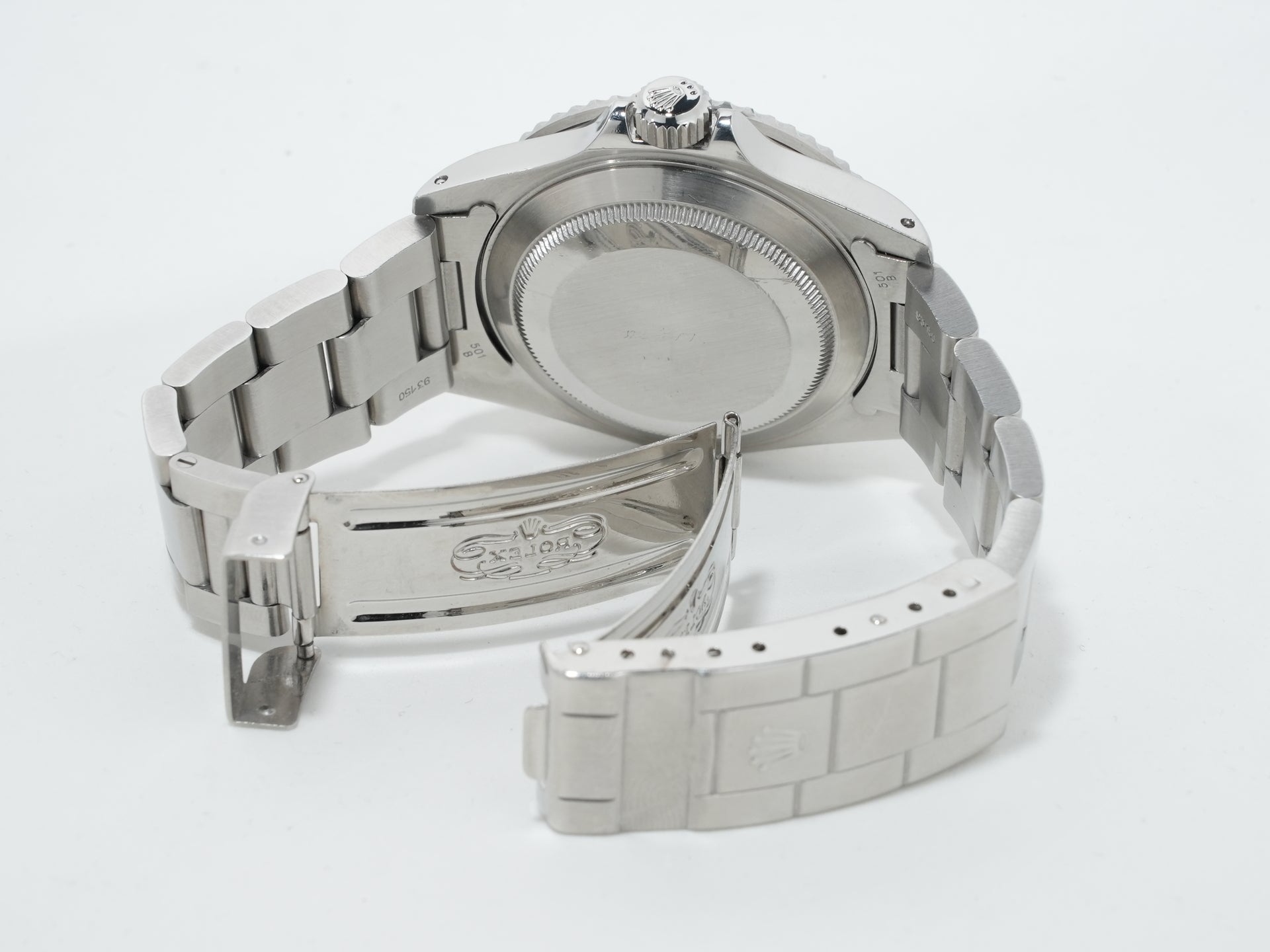 Pre-owned Rolex Submariner Date TIFFANY & CO. Ref. 16610 Stainless Steel Black Dial RF88VPO4