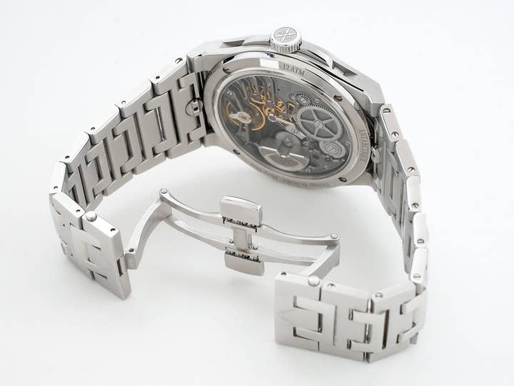 チャペック アンタークティック パサージュ ドゥ ドレーク Ref.- ステンレススチール ディープブルー文字盤 美中古 tah4oz72