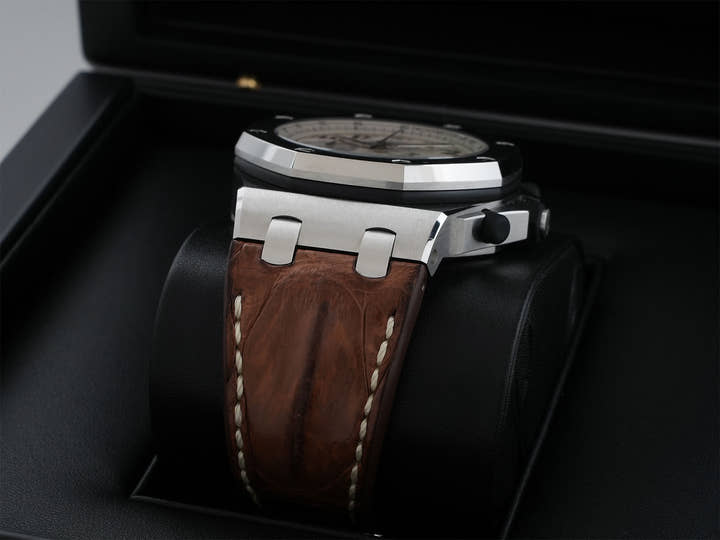 オーデマピゲ ロイヤルオーク オフショア クロノグラフ サファリ Ref.26170ST.OO.D091CR.01 ステンレススチール アイボリー文字盤 中古 63yb8jsw