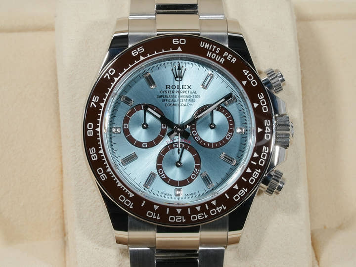 Rolex Daytona Ref. 126506A Platinum Ice Blue with 11 Diamond Dial, Unused uwrqny5a