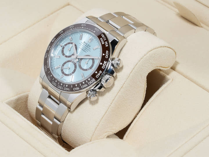 Rolex Daytona Ref. 126506A Platinum Ice Blue with 11 Diamond Dial, Unused uwrqny5a