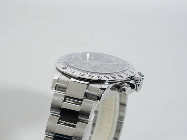 ロレックス デイトナ Ref.116520 ステンレススチール ブラック文字盤 中古 wf2dtxjf