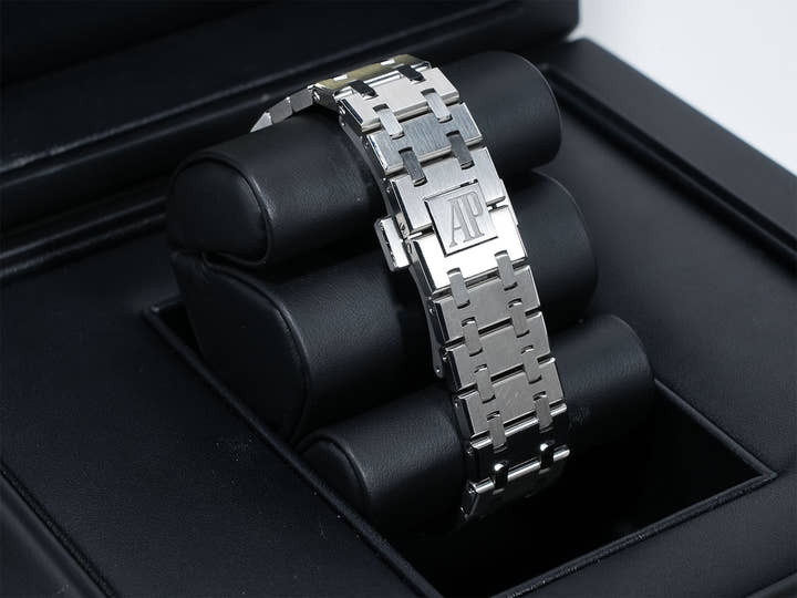 オーデマピゲ ロイヤルオーク Ref.15450ST.OO.1256ST.02 ステンレススチール グレー文字盤 中古 kjf5xfbp