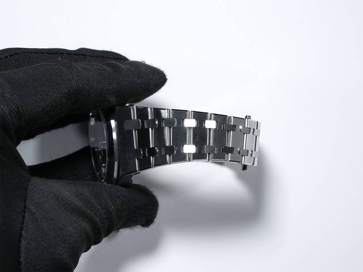 オーデマピゲ ロイヤルオーク Ref.15450ST.OO.1256ST.02 ステンレススチール グレー文字盤 中古 kjf5xfbp