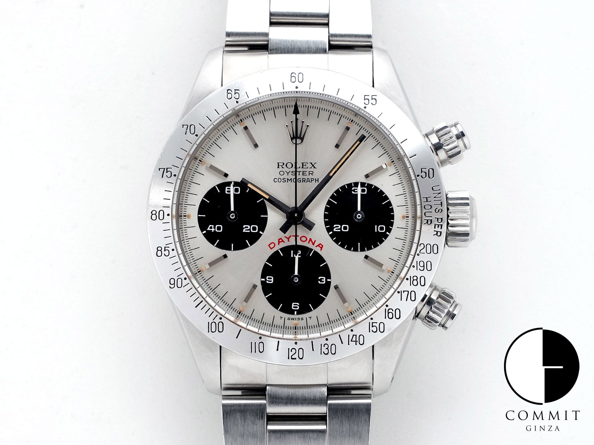 ロレックス デイトナ Ref.6265 ステンレススチール シルバー文字盤 中古 KJ0M35A1