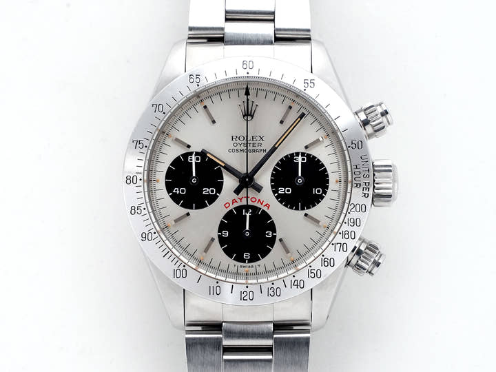 ロレックス デイトナ Ref.6265 ステンレススチール シルバー文字盤 中古 KJ0M35A1