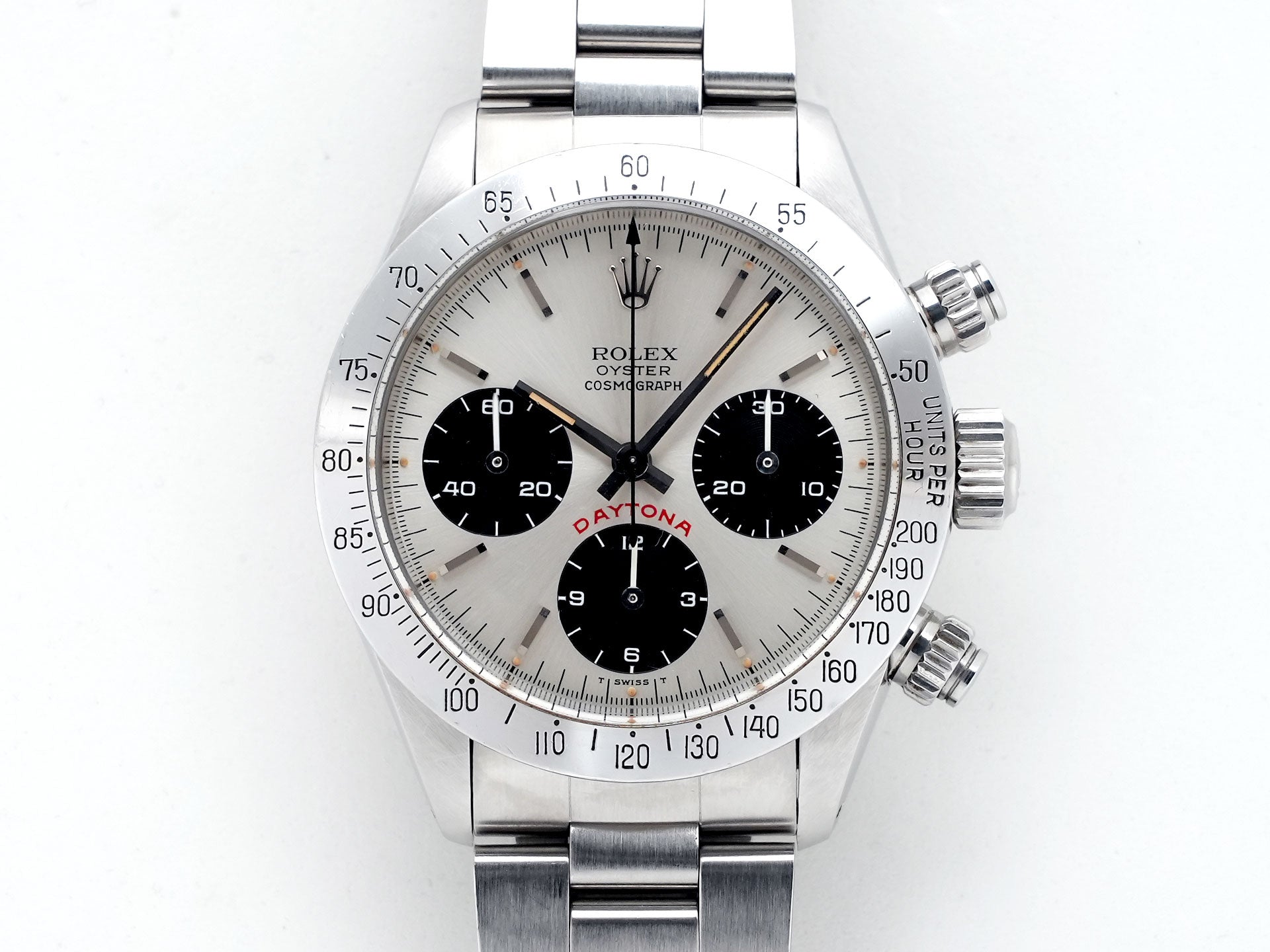 ロレックス デイトナ Ref.6265 ステンレススチール シルバー文字盤 中古 KJ0M35A1