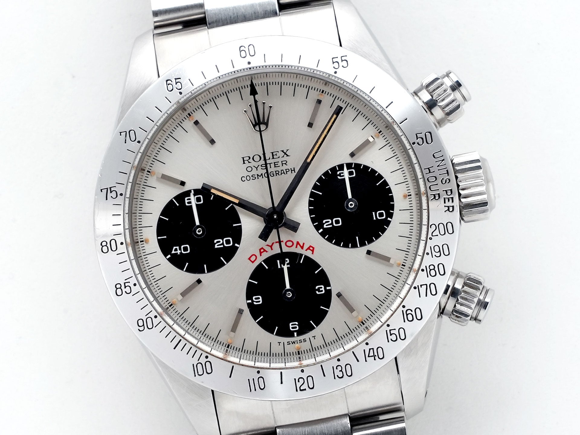 ロレックス デイトナ Ref.6265 ステンレススチール シルバー文字盤 中古 KJ0M35A1