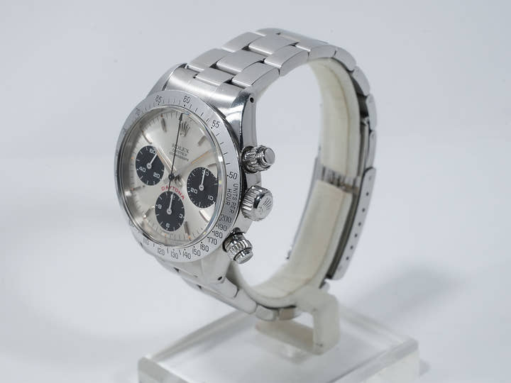 ロレックス デイトナ Ref.6265 ステンレススチール シルバー文字盤 中古 KJ0M35A1