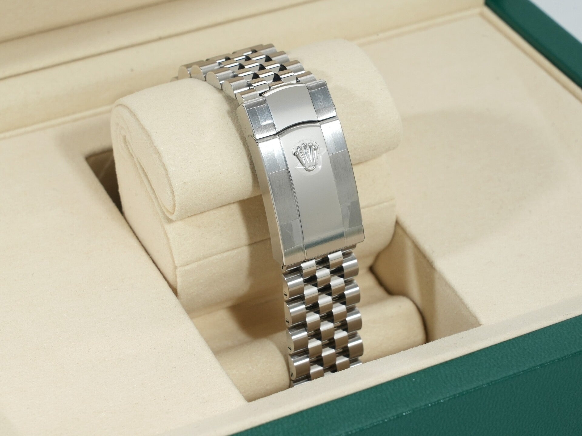 ロレックス デイトジャスト41 Ref.126334 ステンレススチール/ホワイトゴールド ミントグリーン文字盤 ジュビリーブレスレット 未使用 ovzbjhet