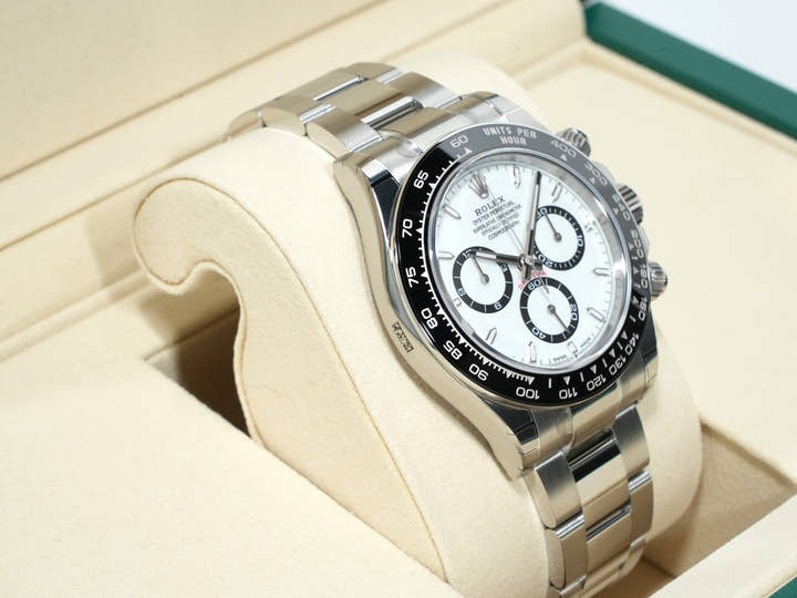 ロレックス デイトナ Ref.126500LN ステンレススチール ホワイト文字盤 未使用 bxeq8tov