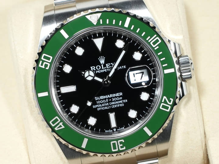 ロレックス サブマリーナー デイト Ref.126610LV ステンレススチール ブラック文字盤 未使用 yitik64c